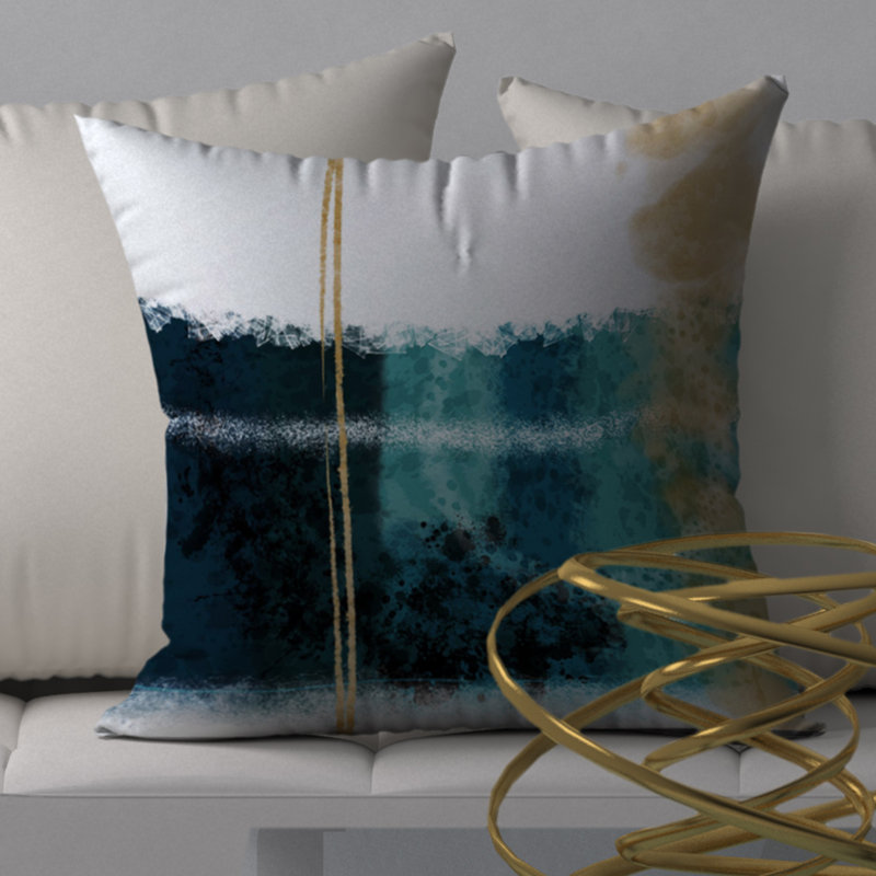 Housse de coussin décoratif carrée et décorative tasty, 24 po x 24 po