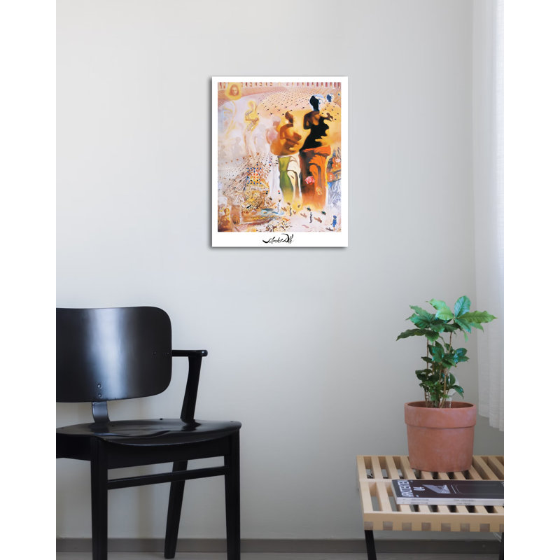 Impression d’art graphique sur papier, « Toreador Bullfighting » par Salvador Dali-sans cadre
