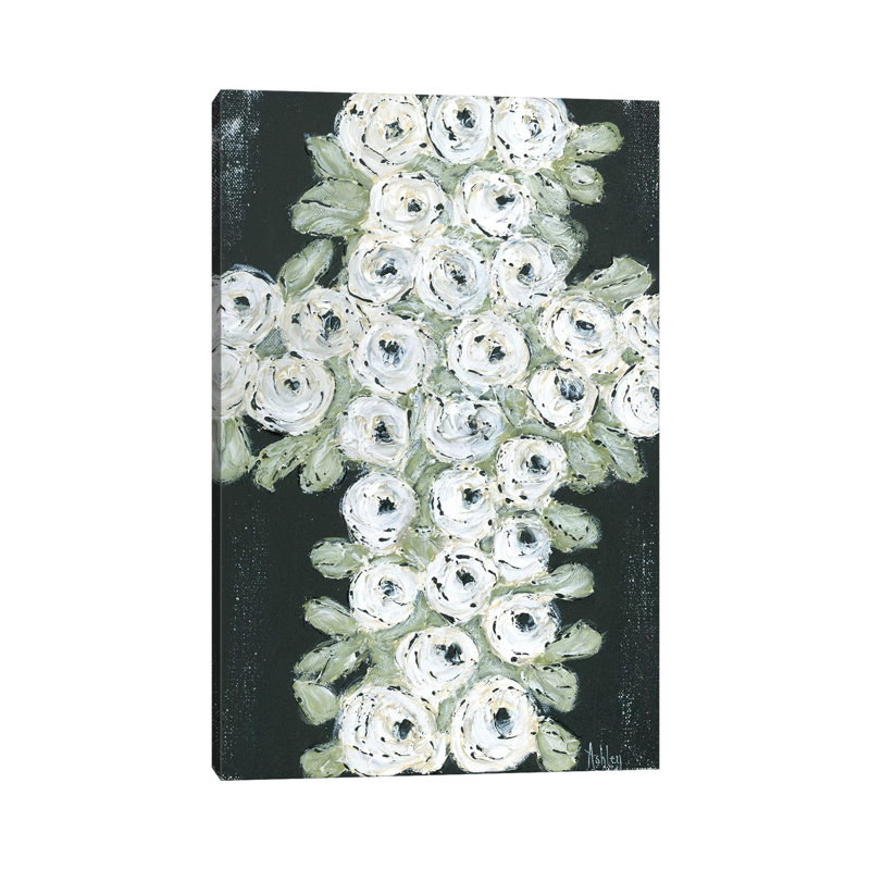 «Flower Cross», impression sur toile tendue, H 26 po x l 18 po x 1,5 po