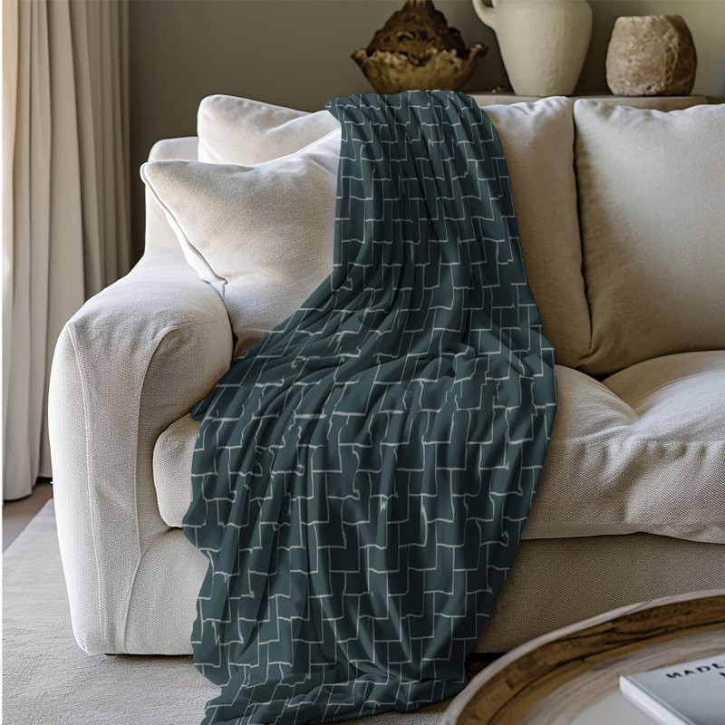 Autumn Chic - 1 pièce Sherpa Premium, L 80 po x l 60 po