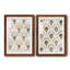 Deco Patterning III - ensemble de 2 impressions encadrées-783790647-783790605