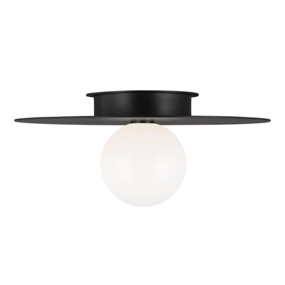 Allegra Glass Flush Mount
