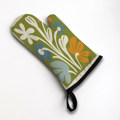 Color Splash Oven Mitt Cotton Twill