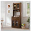 Buffet avec support pour micro-ondes Kitchen Pantry