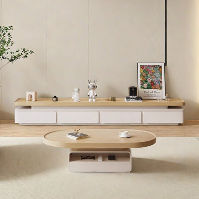 Combinaison meuble télé et table basse