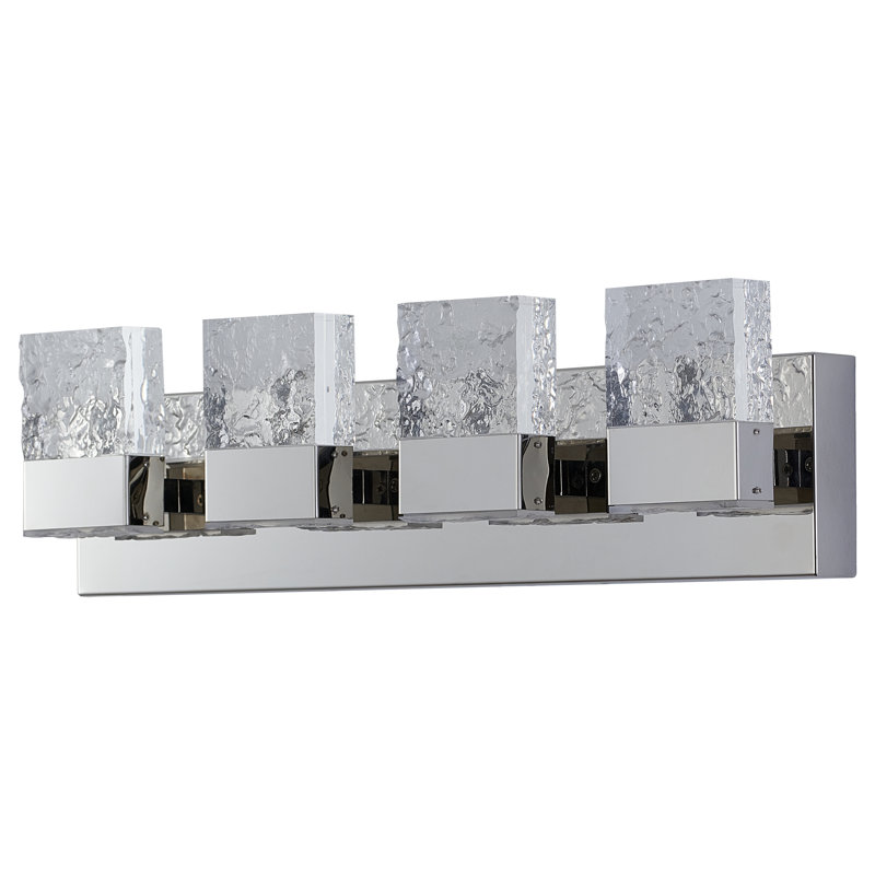 McLiverty 4 - Light Dimmable Bath Bar