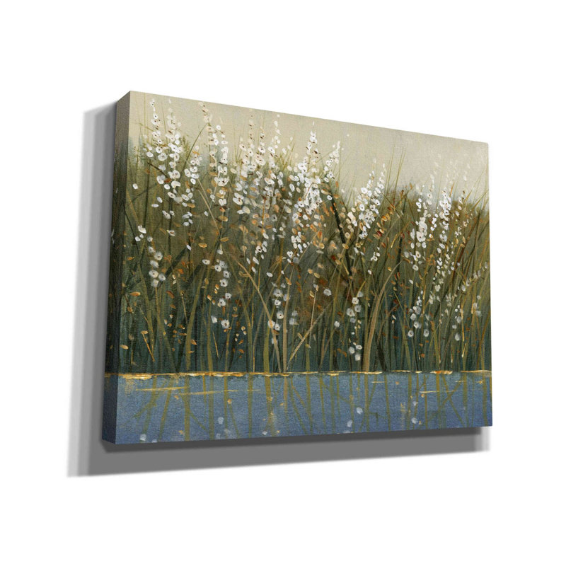 «By The Tall Grass I» par Tim O'toole, art mural sur toile, H 12 po x l 16 po x P 0,75 po