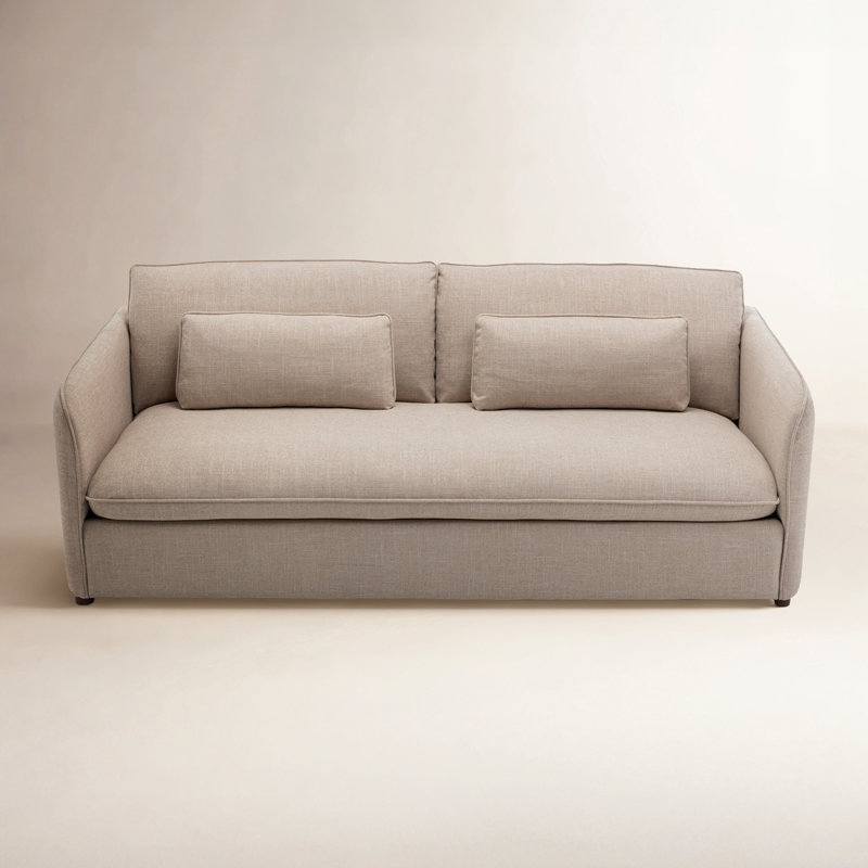 Canapé à 2 coussins 84 po Faye, Beige