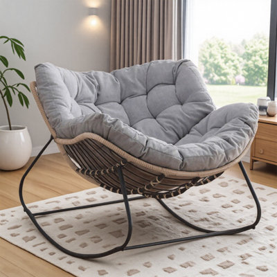 Outdoor Rocking Chair by Bay Isle Home