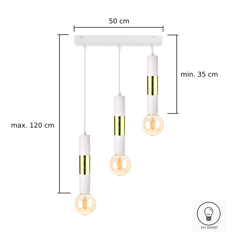 Veras 3 - Light Kitchen Island Pendant
