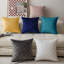 Cream Set of 2 Square Cross Diamond Throw Pillows FULL set size 20"x20"-128394002-128394003
