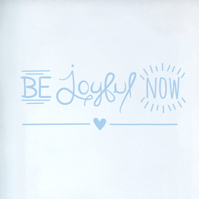 Non-Wall Damaging Wall Decal, Light Blue