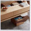 Table surélevée avec plateau en bois de chêne massif à 100%, tablette de rangement et assemblage facile pour une vie moderne-334449090