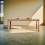 Rectangular large dining table