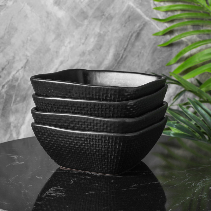 Ensemble de bols Stone Lain Olivia, Noir
