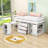 Elieser Kids Twin Loft Bed with Drawers-983571399