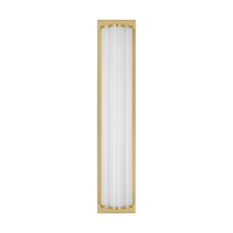 Freya Single Frosted Dimmable LED Vanity Light