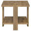 Table de bout carrée Mango (table incluse seulement)