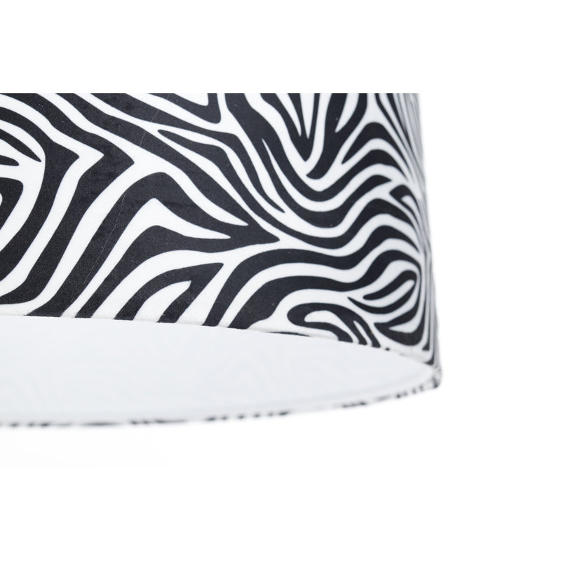 Ambr 1 - Light Black Drum Pendant, 102cm H x 20cm W x 40cm D
