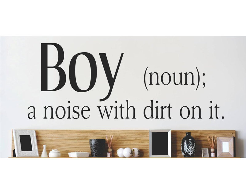 Text & Numbers Non-Wall Damaging Wall Decal
