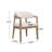 Drake Rubberwood Upholstered Dining Chairs-1213855577