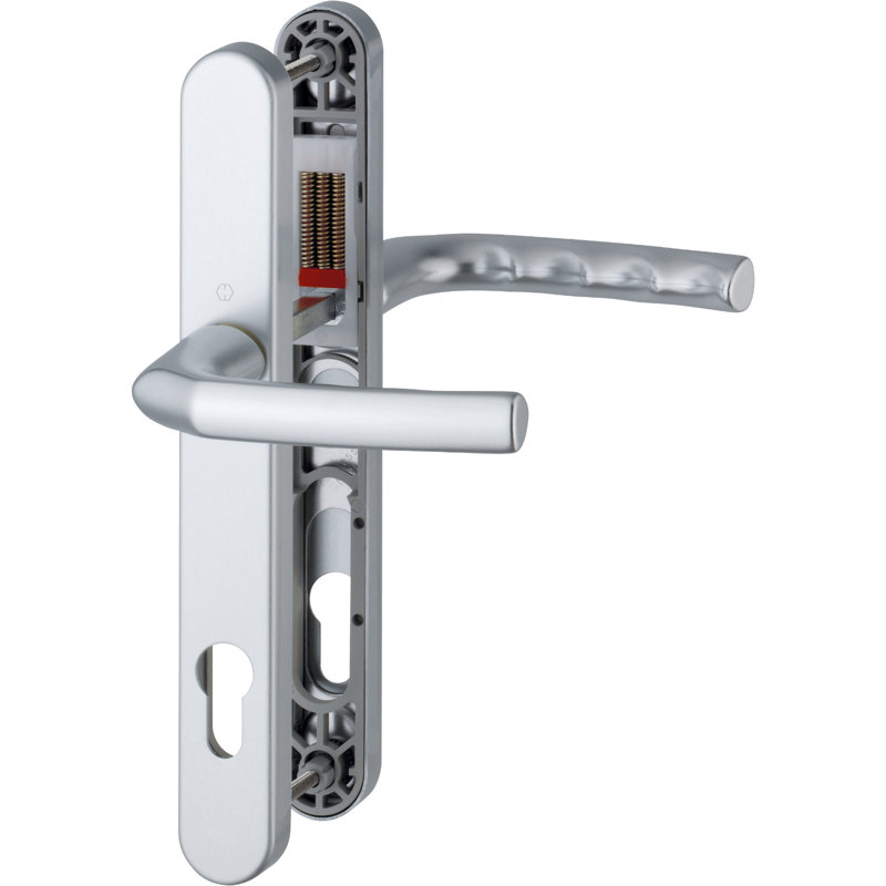 Right Door Handle, Aluminium Sliver