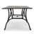 Outdoor Cast Aluminum Rectangular Dining Table