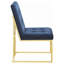 Chaise rembourrée capitonnée (ensemble de 2)-651210197
