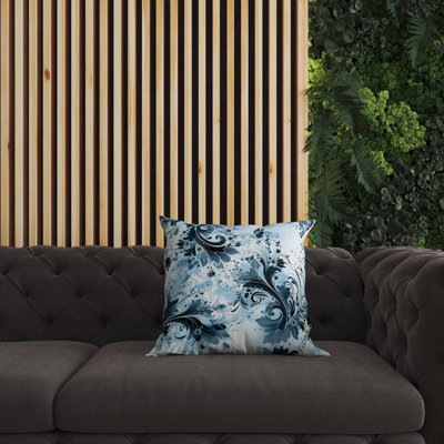 Coussin Motif Whirlwinds Broadcloth