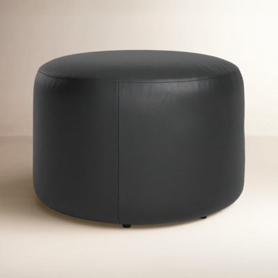 Danva 24" Genuine Leather Ottoman