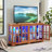 LED Curio Display Gorrell with Adjustable Shelves and Remote-Controlled LED Lighting, Perfect for Home or Office Decor-82546222