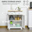 Buffet 2 portes à 2 tiroirs - Buffet de cuisine avec tablette réglable