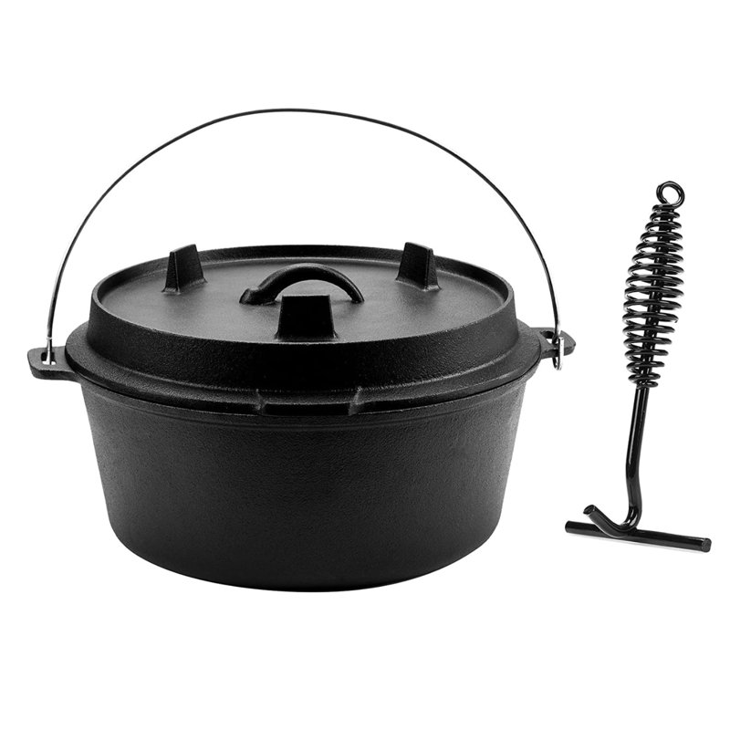Cocotte en fonte ronde antiadhésive Cuisiland, Marmite