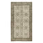 Tapis turc vintage fait à la main, revêtement de sol à motif floral