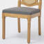 Chaise d'appoint rembourrée H 20,3 po Amando-108916562