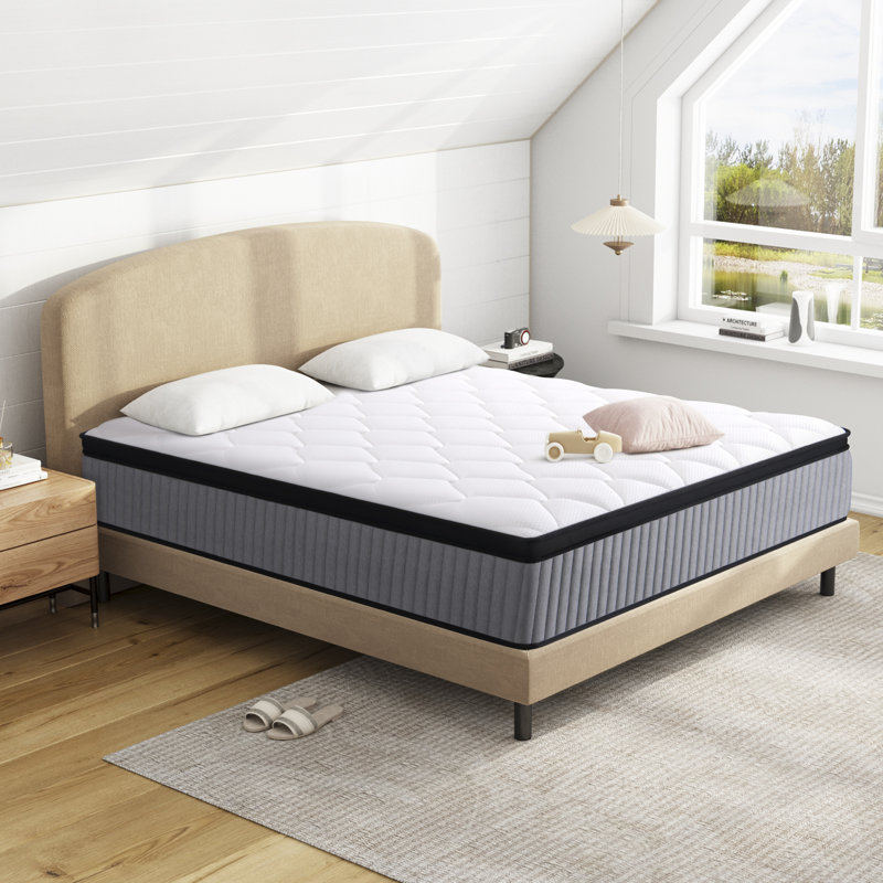 Matelas à ressorts 14 po, Grand lit