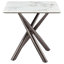 Table de bout moderne avec plateau en pierre frittée