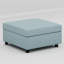 Canapé-lit modulaire avec rangement, tissu en chenille bleu antique, 4, profondeur 96,69 po, largeur 62,57 po, hauteur 31,97 po, capacité de poids de 184,4 lb-121077491