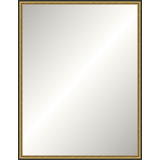 Gold and Black Rustic Mirror