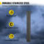 VEVOR 36" H Cable Railing Post WITHOUT Predrilled Holes
