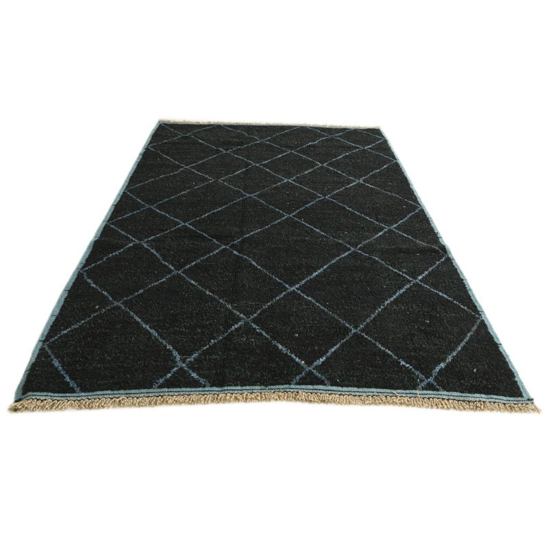 Tapis noir 6 x 9 Pinson