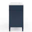 Meuble-lavabo moderne 36 po avec lavabo supérieur 36 po et 2 tiroirs-102493593