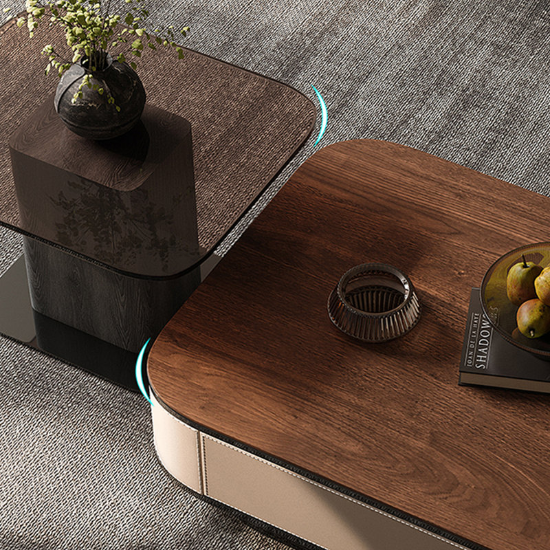 Simple Solid Wood Coffee Table