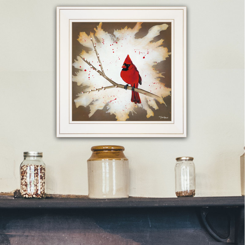 Weathered Friends Framed Wall Art for Living Room, Home Wall Decor by Britt Hallowell, White Framed