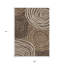 Tapis intérieur lavable abstrait 9 pi x 12 pi