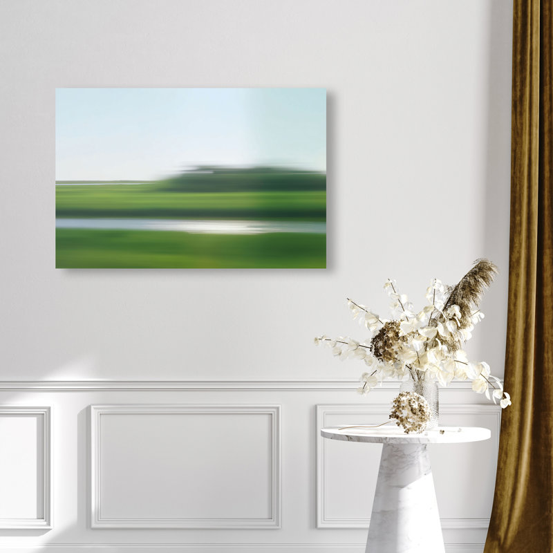 Velocity Meadow II Print by Oliver Gal, 10"H x 15"W, Gallery Wrapped