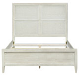 Solid Wood Panel Bed