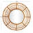Raffaela Solid Wood Circle Wall Mirror-1891900883