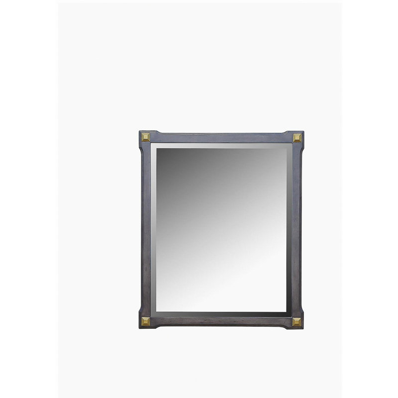Miroir de surface laqué tabac House House, Brun
