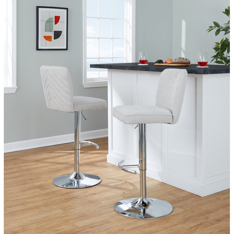 Tabouret de bar réglable Henry - ensemble de 2